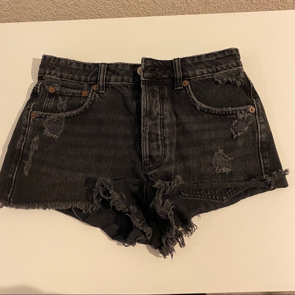 Zara Black Short Shorts